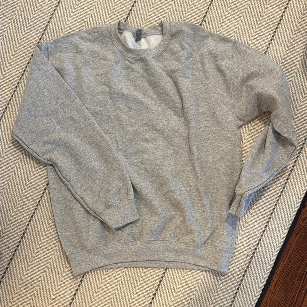 Grey Crew Neck with Tennessee Logo on the back